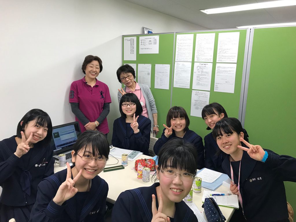 北海道教育大学付属函館中学校の生徒の方々が見学 研修に来て下さりました 訪問看護ステーションけせら